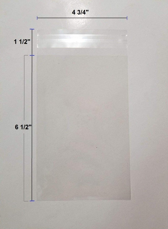 يونيك باكينج 500 كيس شفاف قابل لإعادة الإغلاق من نوع A6، مقاس 4 3/4 × 6 1/2 بوصة - Image 4